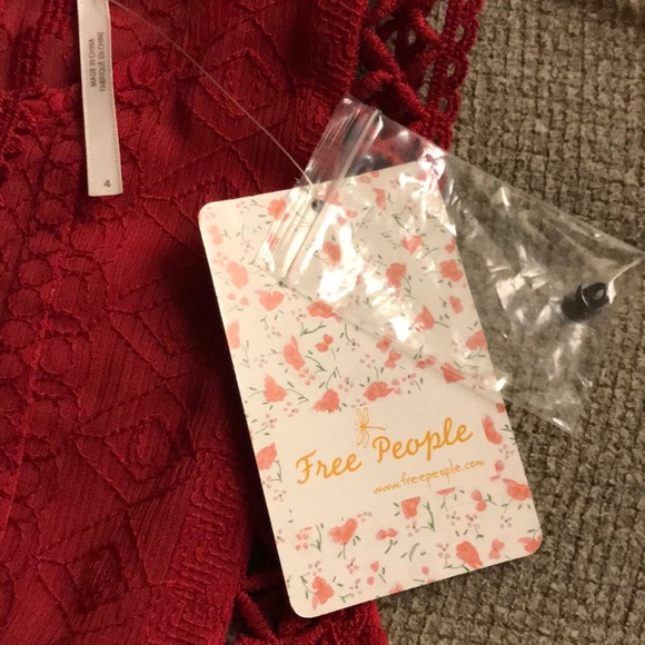 NEW Free People Lace Mini Dress - Picture 12 of 16